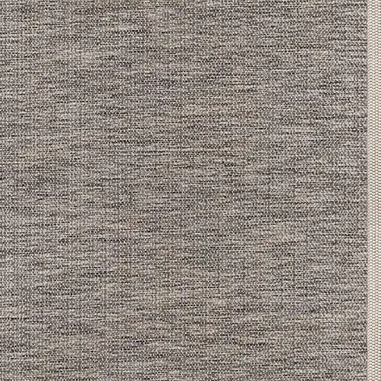 10' Beige And Gray Abstract Runner Rug Photo 5