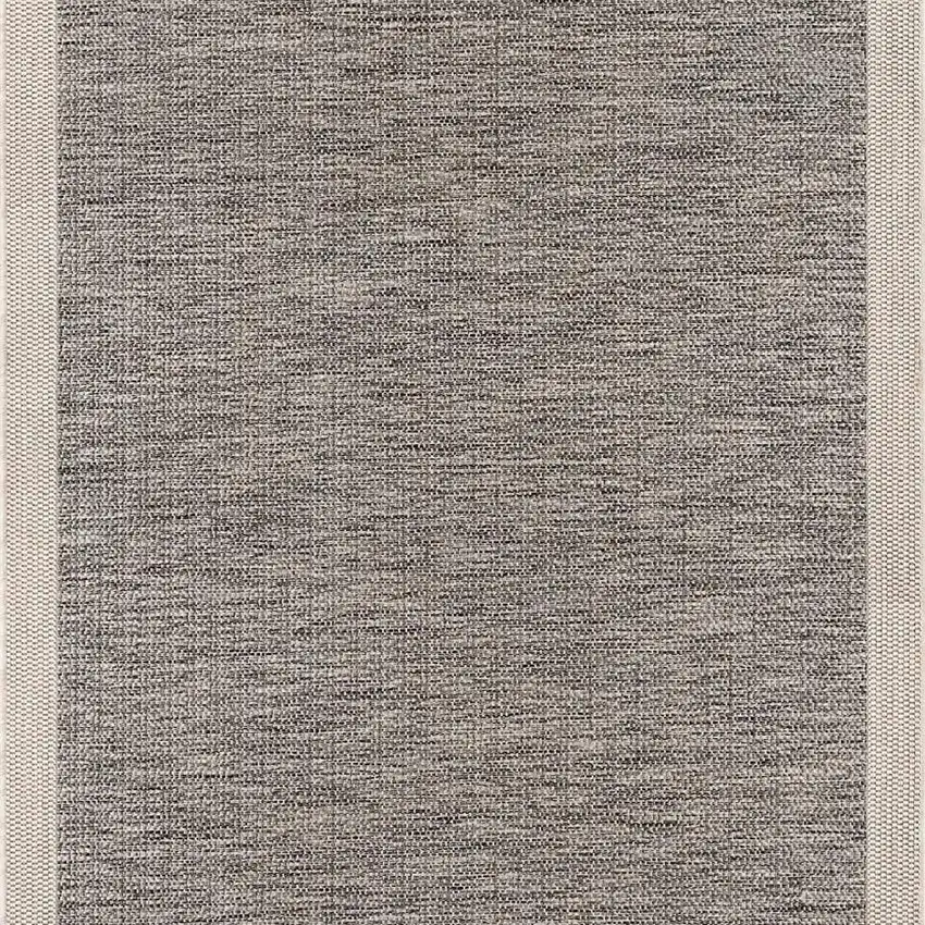 15' Beige And Gray Abstract Runner Rug Photo 4