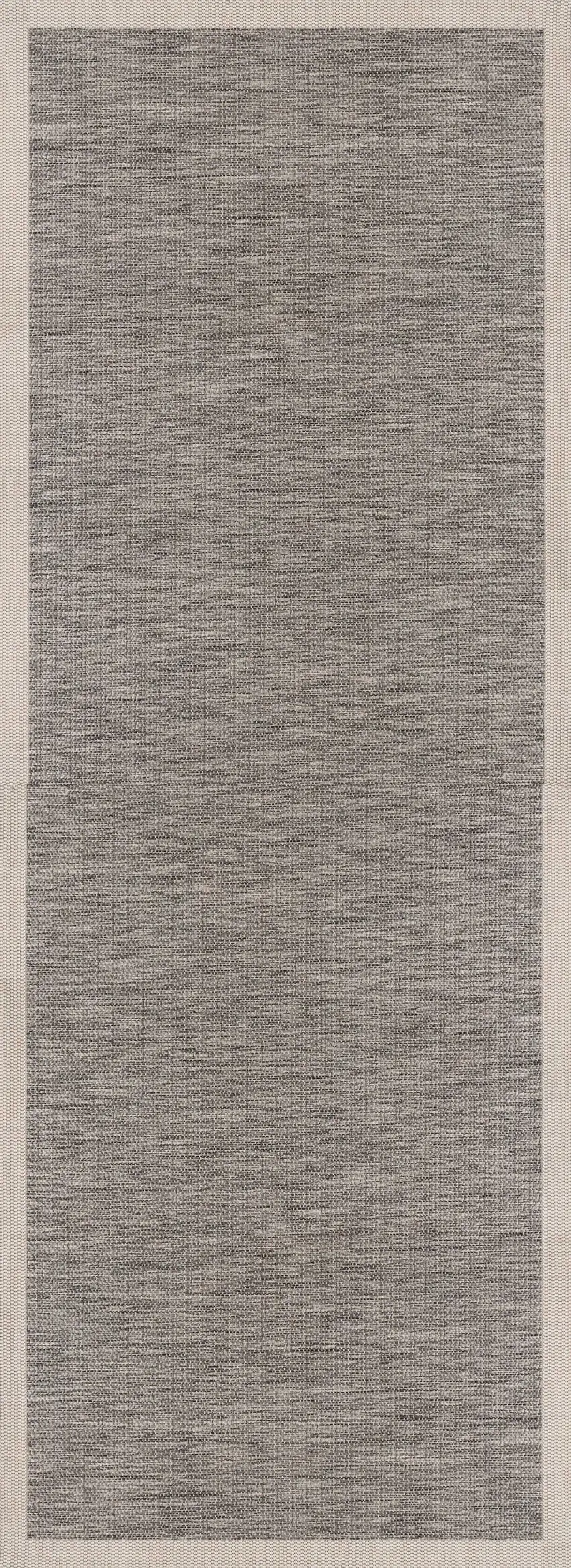 8' Sand Power Loom Runner Rug Photo 2