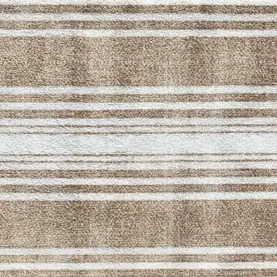 Sandy Shores Regatta Stripe Washable Floor Mat Photo 9