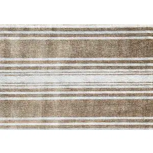Photo of Sandy Shores Regatta Stripe Washable Floor Mat