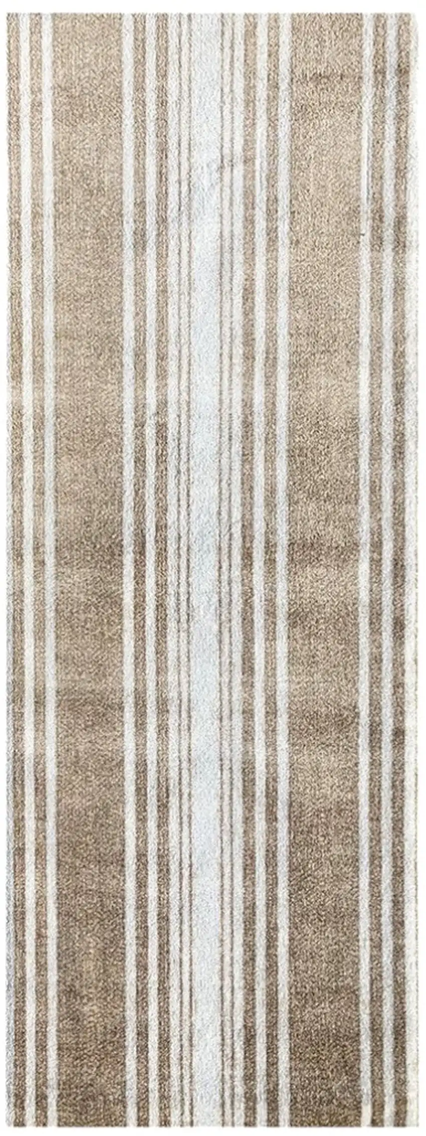 2' X 6' Sandy Shores Regatta Stripe Washable Runner Rug Photo 2