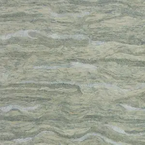 Photo of Seafoam Blue Hand Tufted Abstract Indoor Area Rug