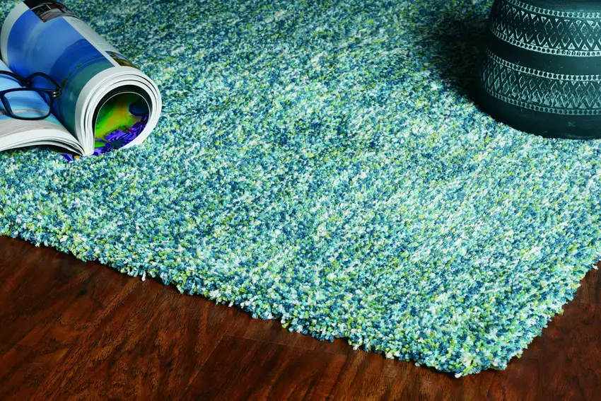 Seafoam Heather Plain Area Rug Photo 5