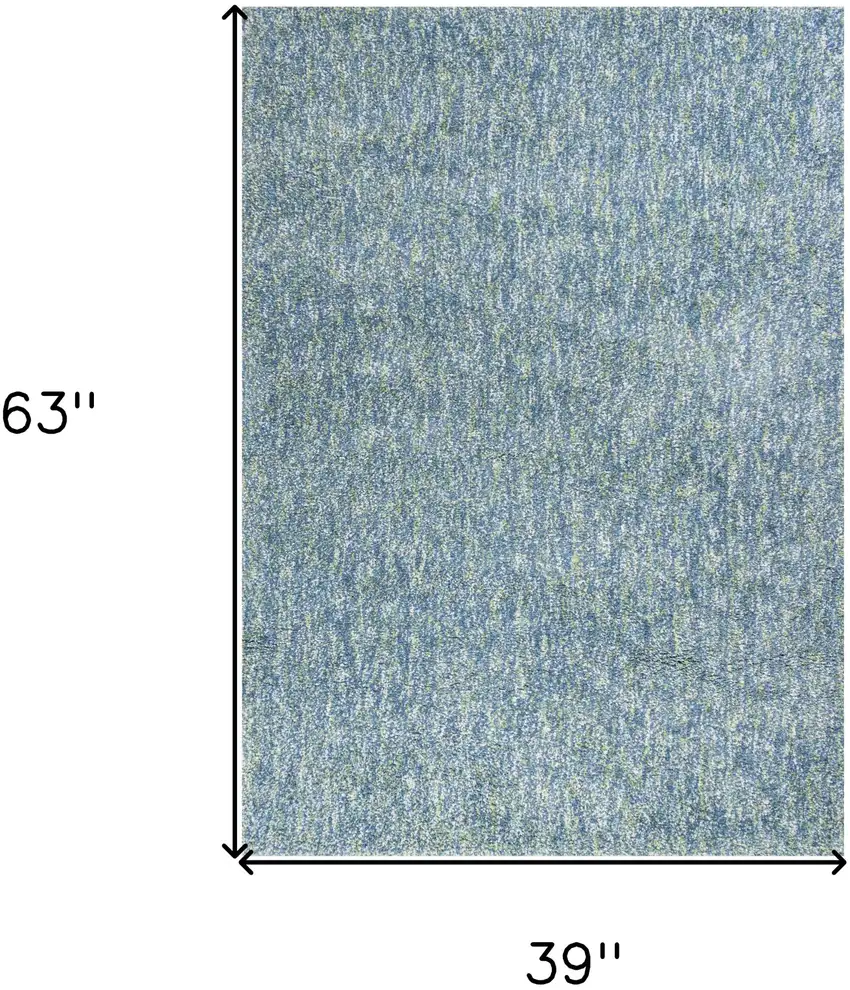 Seafoam Heather Plain Area Rug Photo 3