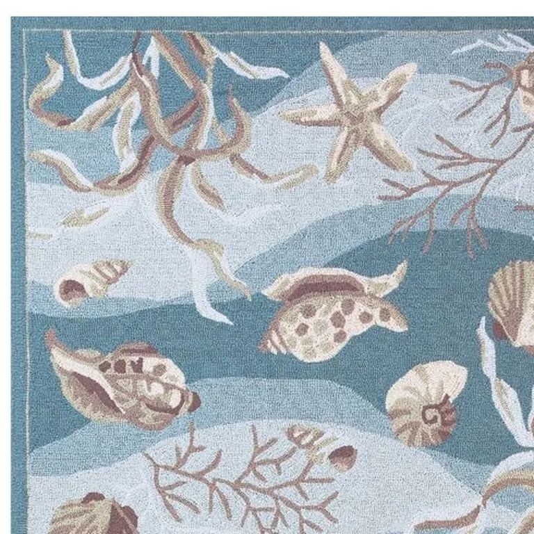 Seafoam Polyester Rug Photo 4