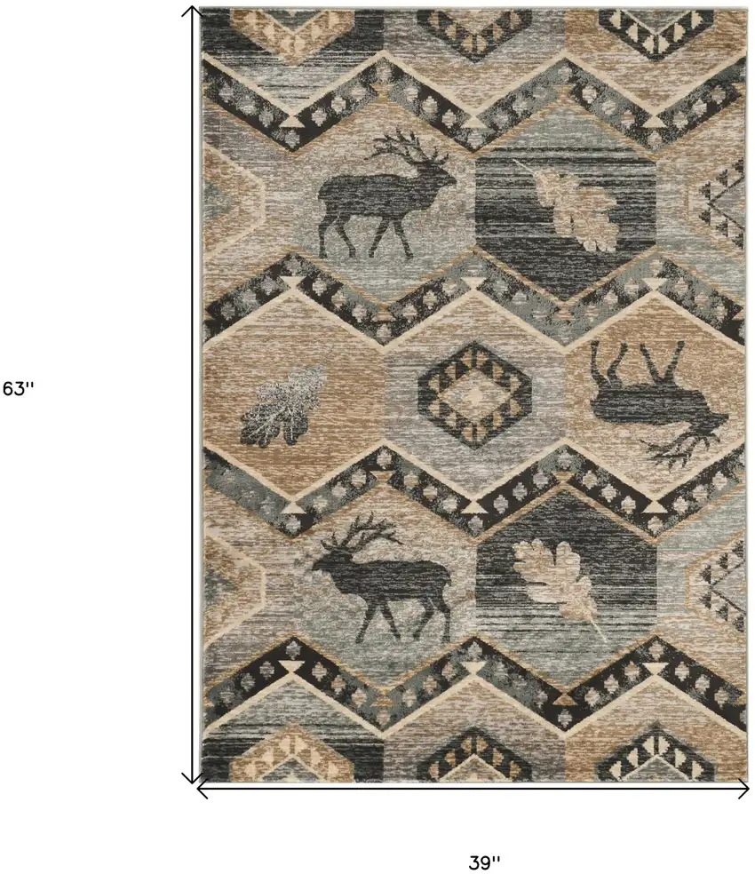 Seafoam Polypropylene Rug Photo 3