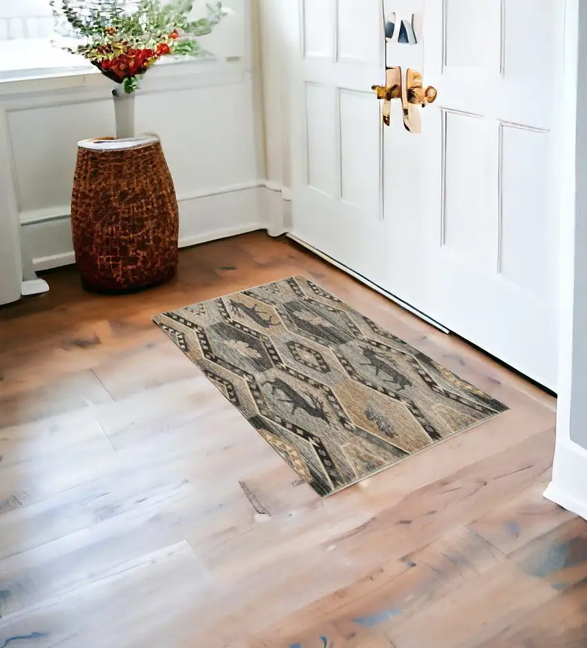 Seafoam Polypropylene Rug Photo 1