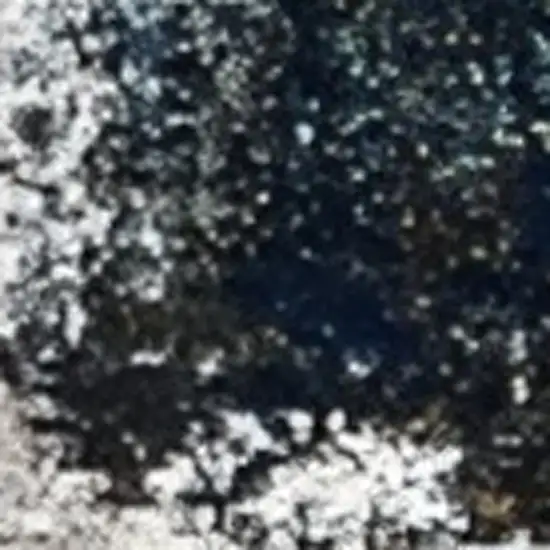 Shades of Blue and Gray Abstract Marble Area Rug Photo 6