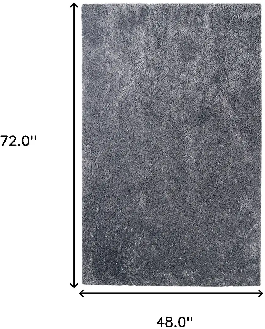 Shag Stain Resistant Area Rug Photo 8