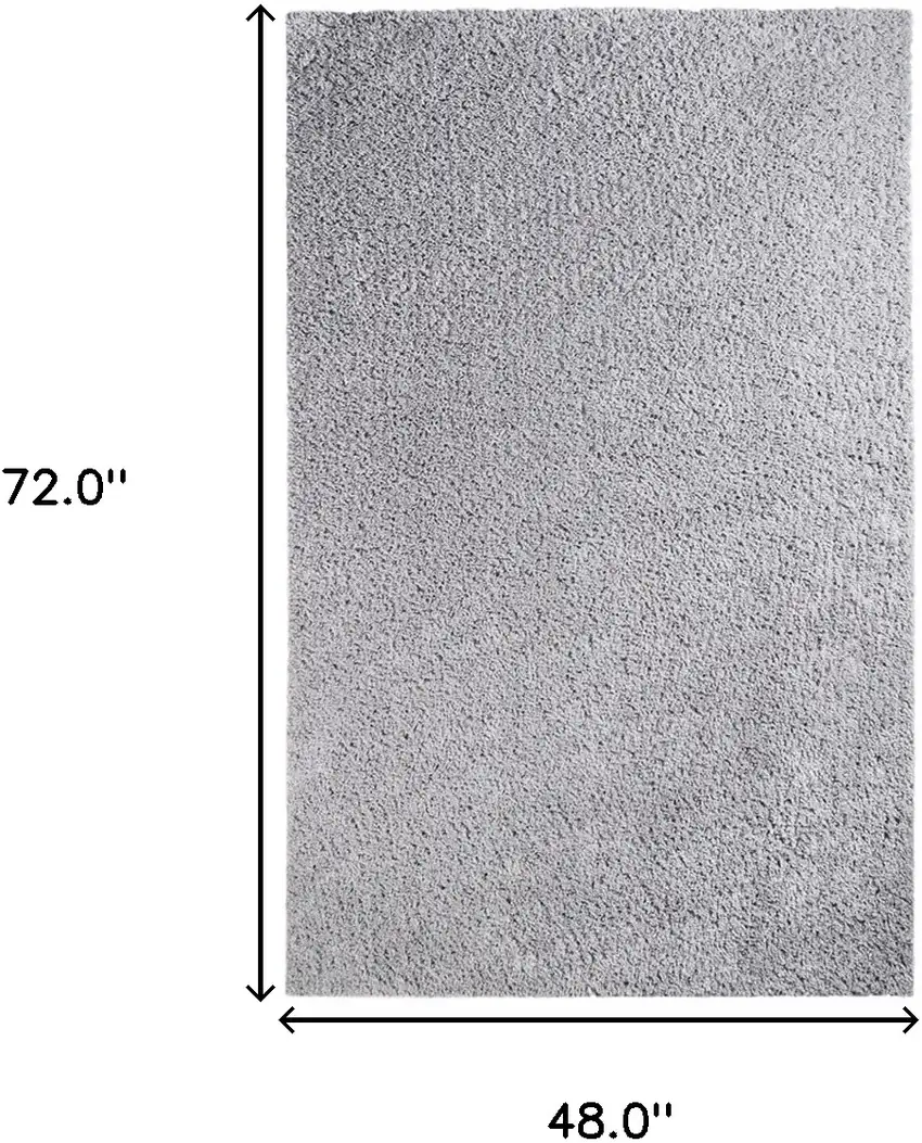 Shag Stain Resistant Area Rug Photo 8