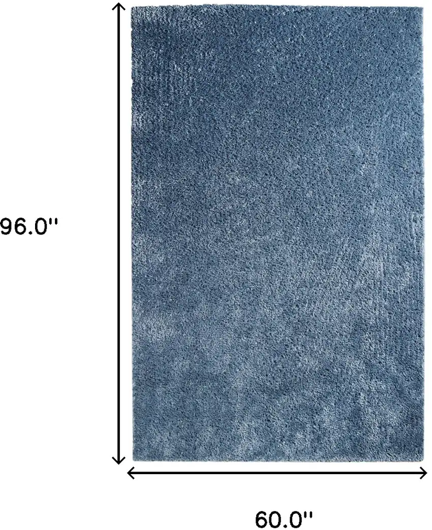 Shag Stain Resistant Area Rug Photo 8