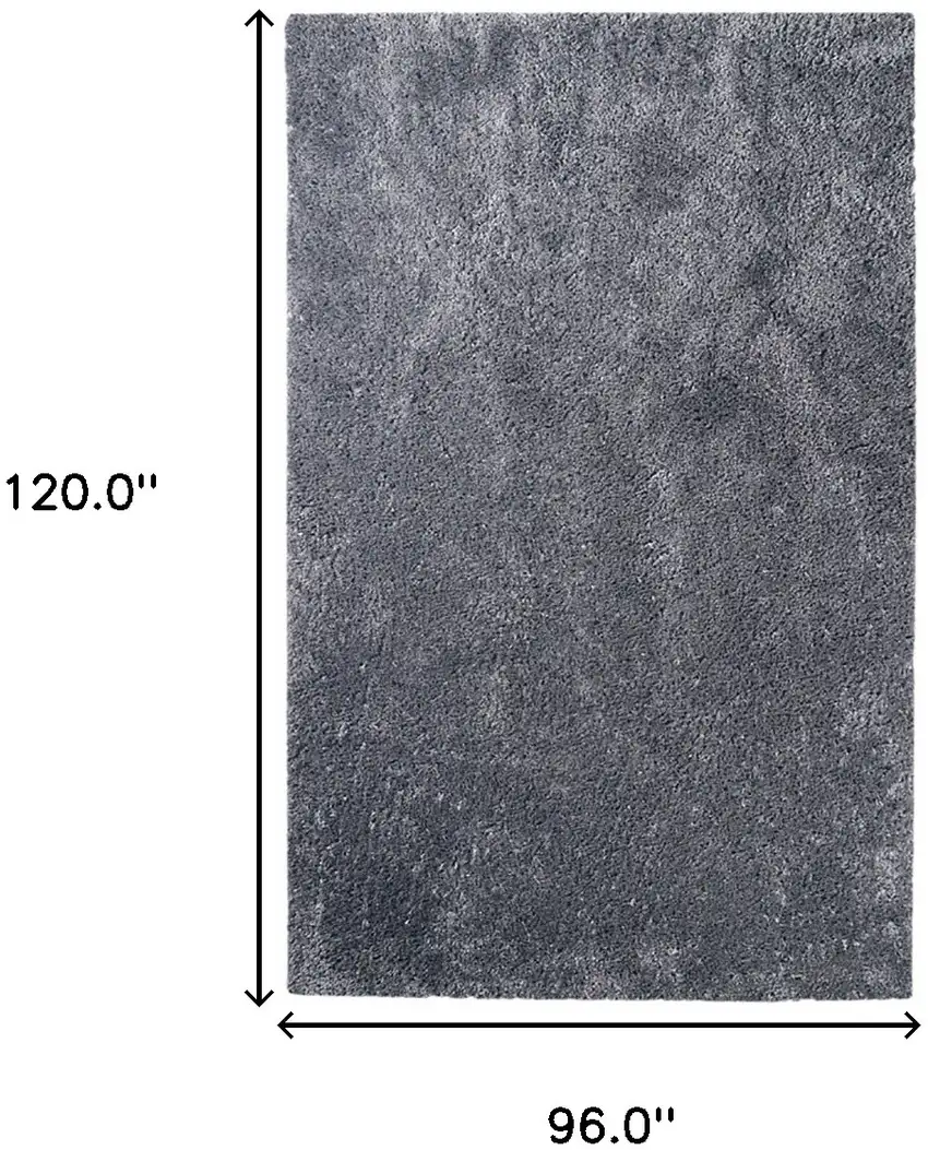 Shag Stain Resistant Area Rug Photo 8