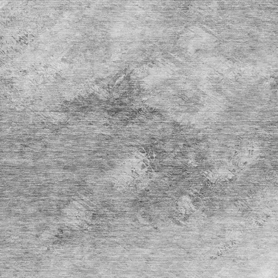 Silver And Gray Abstract Washable Area Rug With UV Protection Photo 3