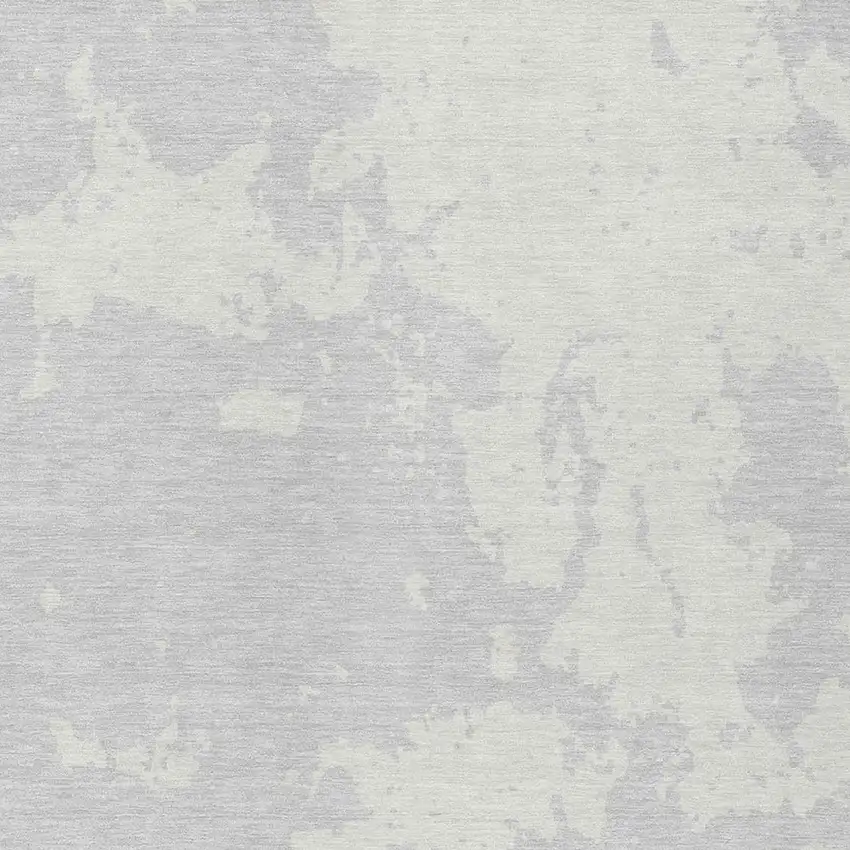 Silver And Gray Abstract Washable Indoor Outdoor Area Rug Photo 6