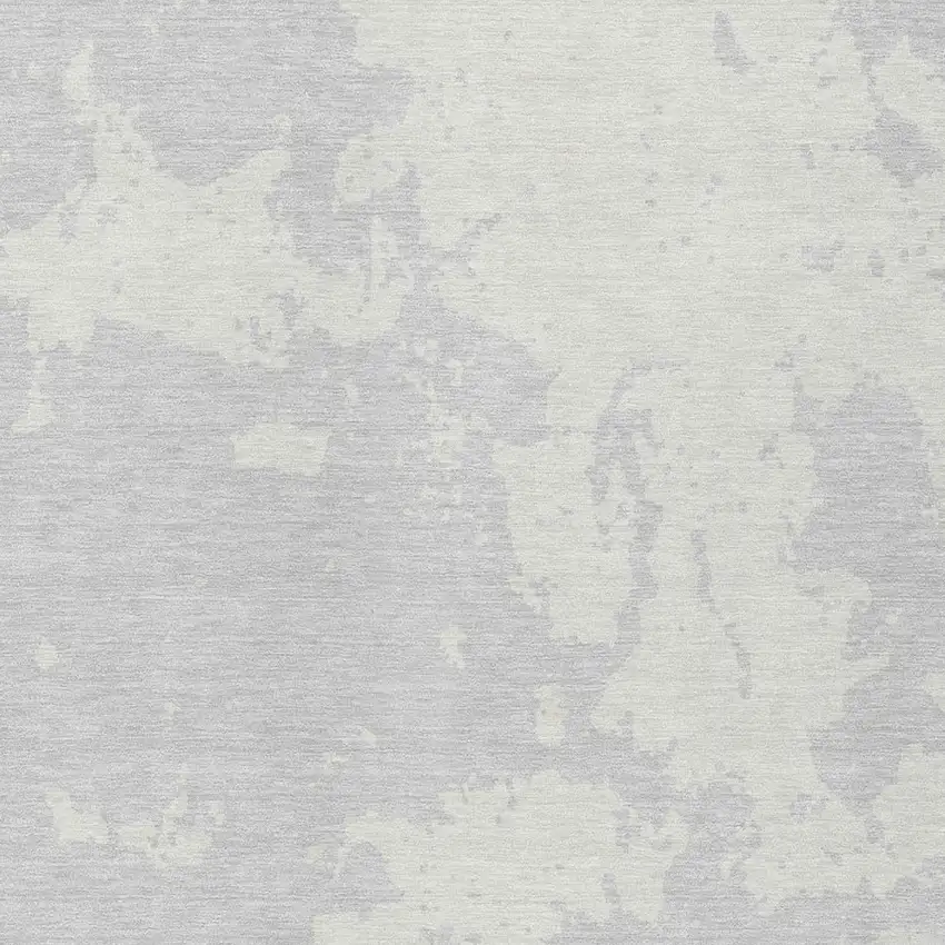 Silver And Gray Abstract Washable Indoor Outdoor Area Rug Photo 6