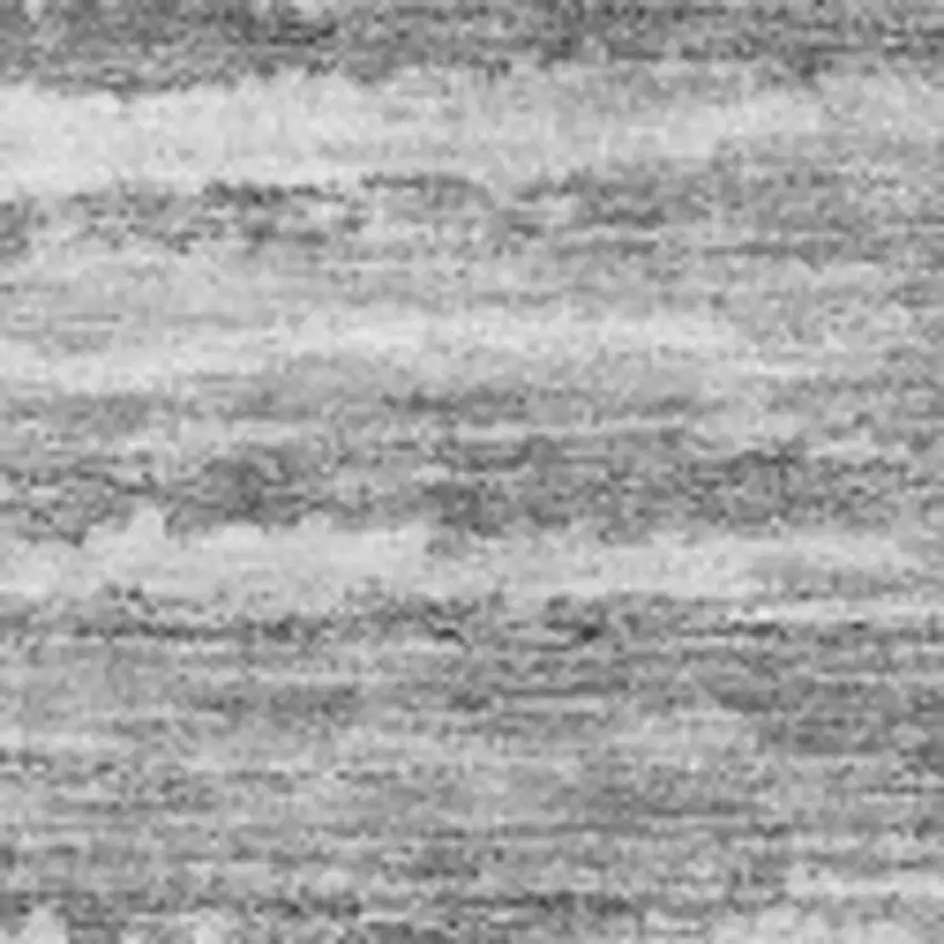 Silver And Gray Striped Washable Area Rug With UV Protection Photo 3