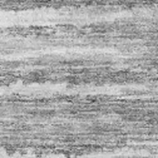 Silver And Gray Striped Washable Area Rug With UV Protection Photo 3