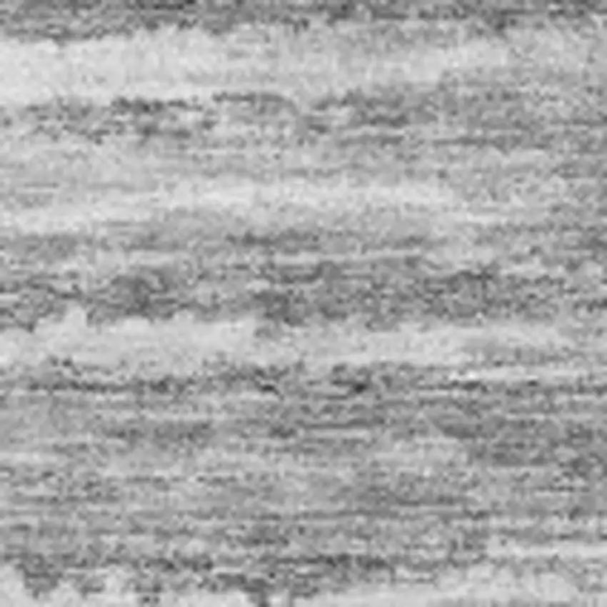 Silver And Gray Striped Washable Area Rug With UV Protection Photo 3