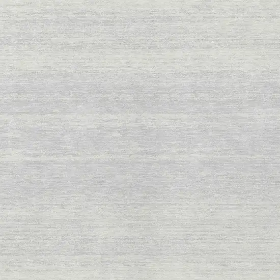 Silver And Gray Striped Washable Indoor Outdoor Area Rug Photo 6