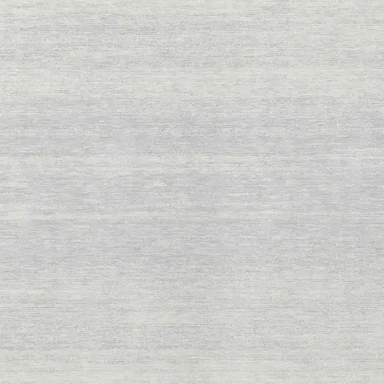 Silver And Gray Striped Washable Indoor Outdoor Area Rug Photo 6