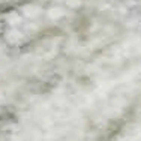 Silver And Ivory Chevron Washable Area Rug With UV Protection Photo 3