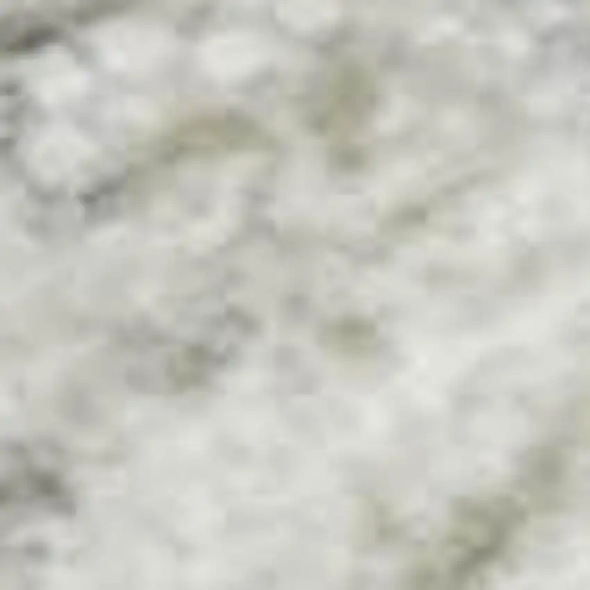 Silver And Ivory Chevron Washable Area Rug With UV Protection Photo 3