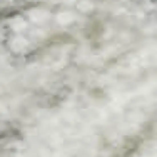 Silver And Ivory Chevron Washable Area Rug With UV Protection Photo 3