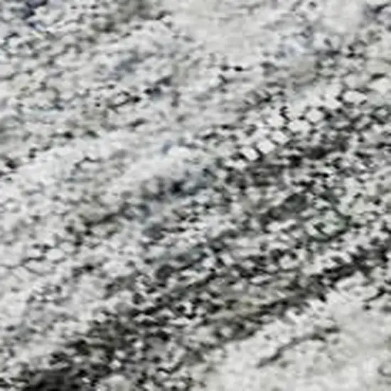 Silver Copper And Gray Geometric Washable Area Rug With UV Protection Photo 2