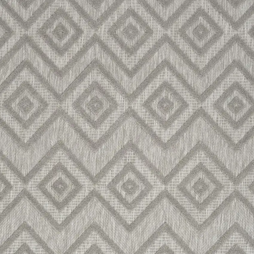 Gray Indoor Outdoor Area Rug Photo 7
