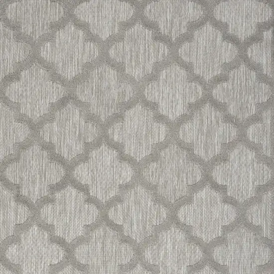 Gray Indoor Outdoor Area Rug Photo 6