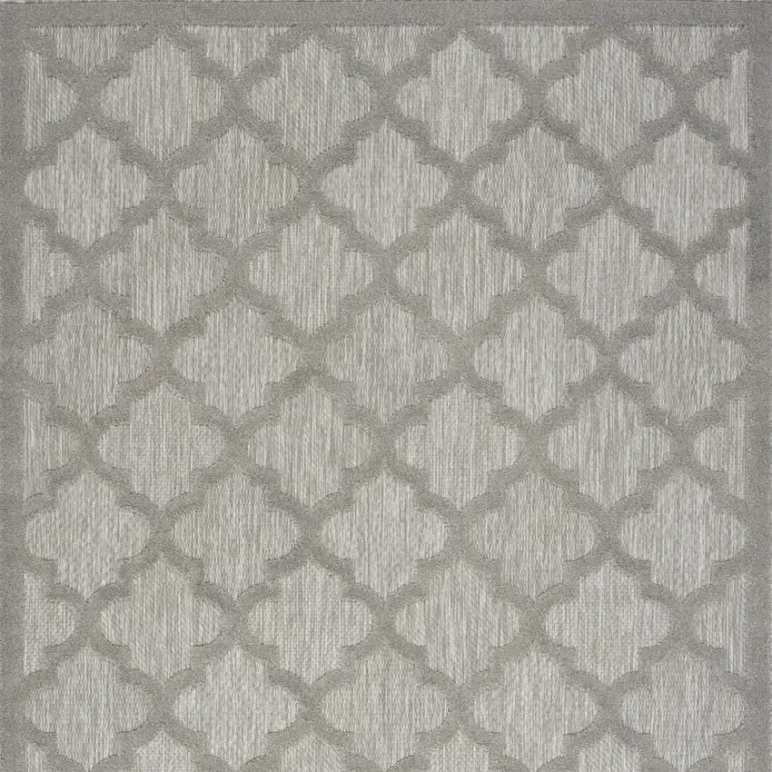 Gray Indoor Outdoor Area Rug Photo 7