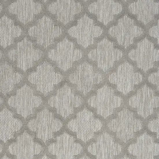 Gray Indoor Outdoor Area Rug Photo 7