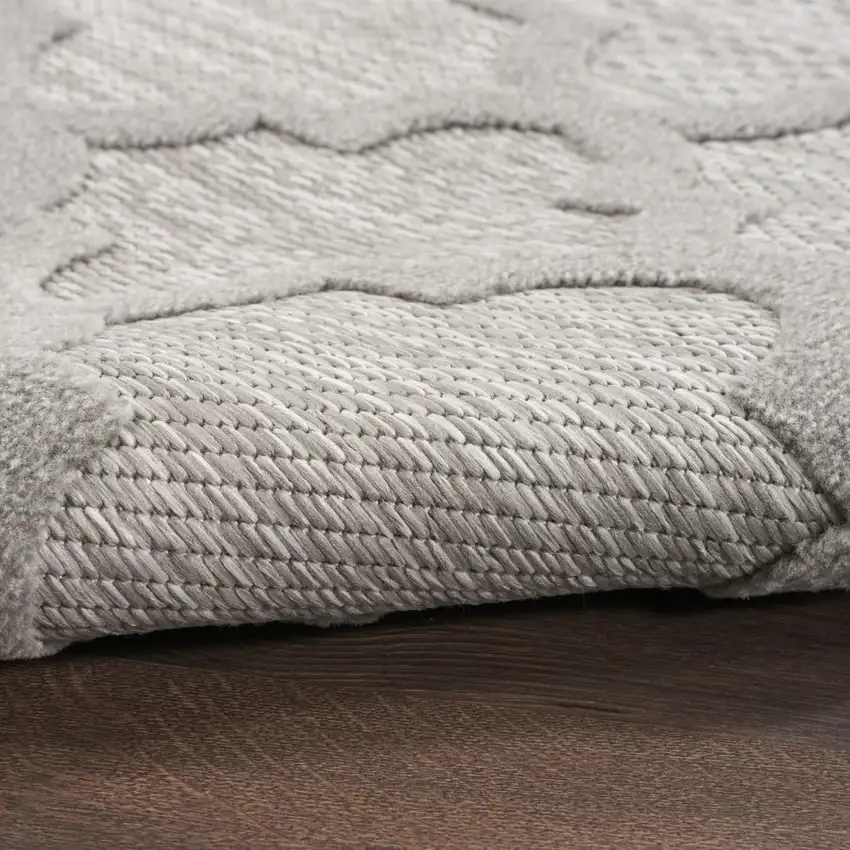 Gray Indoor Outdoor Area Rug Photo 8