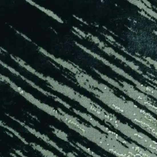 Silver And Gray Abstract Area Rug Photo 5