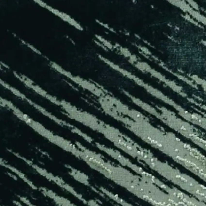 Silver And Gray Abstract Area Rug Photo 5