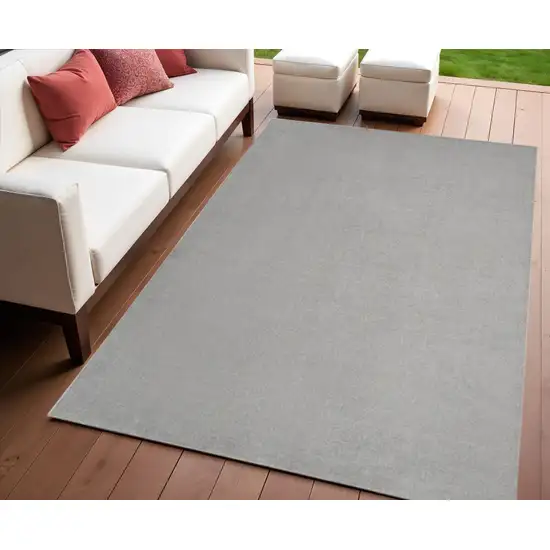 Gray Indoor Outdoor Area Rug Photo 2