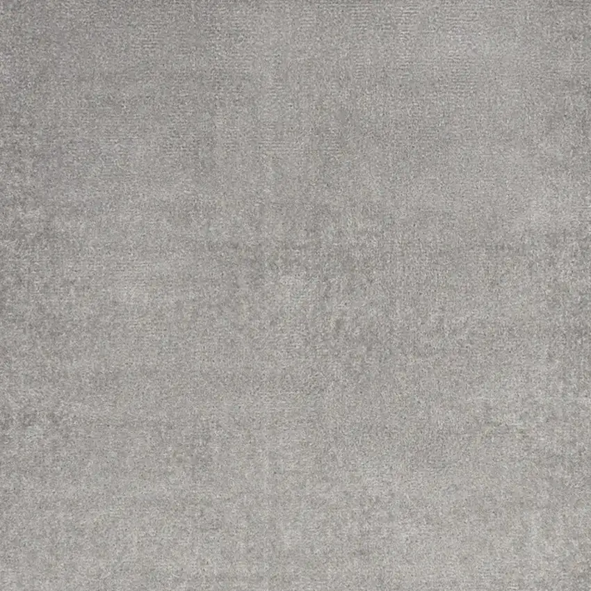 Silver Grey Non Skid Indoor Outdoor Area Rug Photo 4