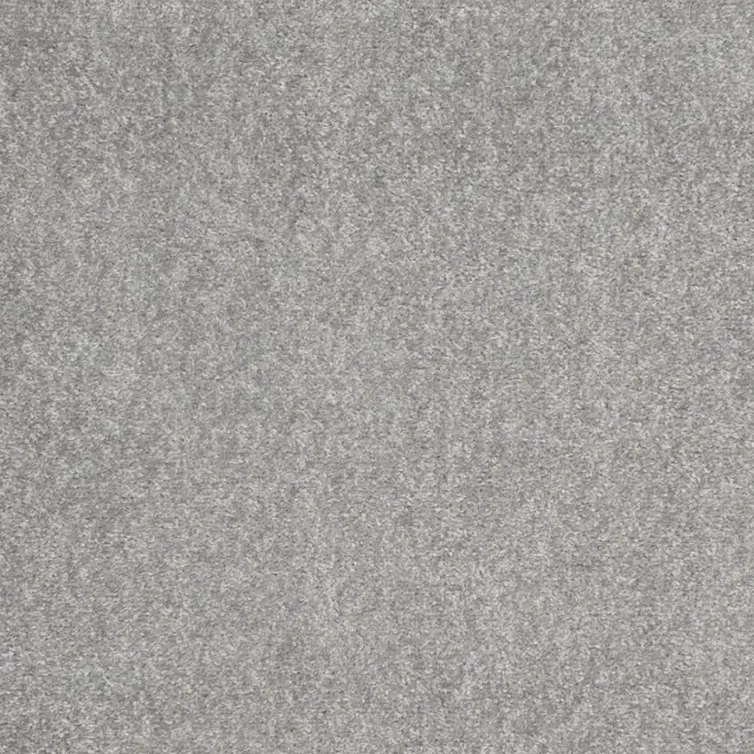 Silver Grey Non Skid Indoor Outdoor Runner Rug Photo 3