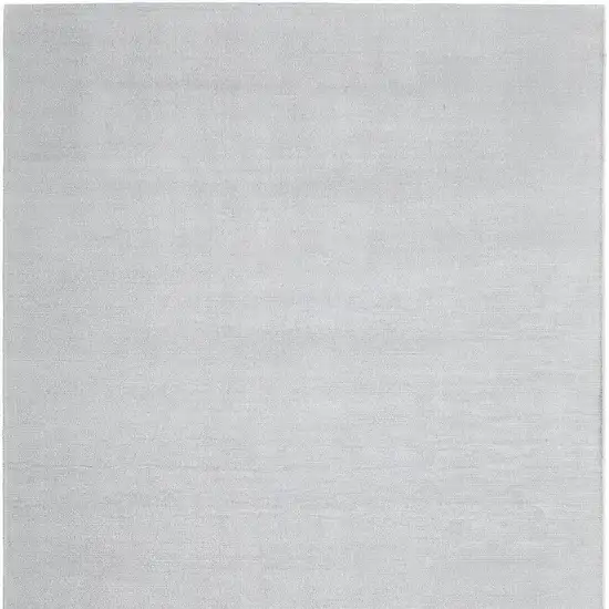 Silver Hand Woven Area Rug Photo 4