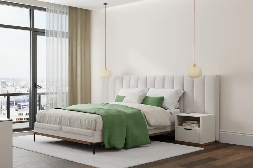 Silver Hand Woven Area Rug Photo 6