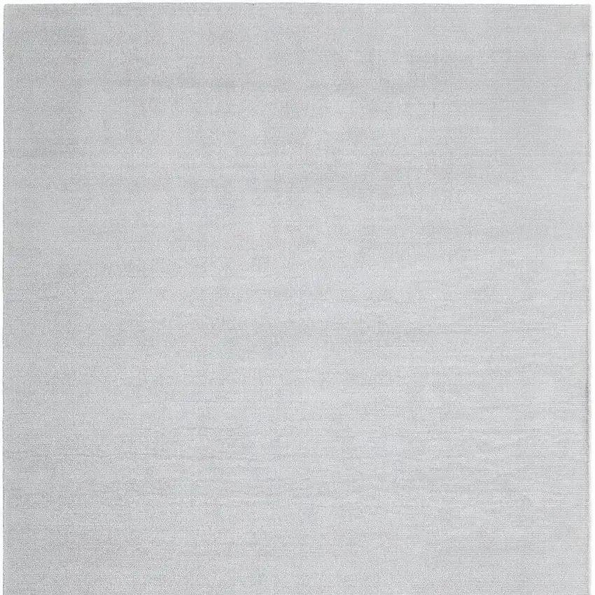 Silver Hand Woven Area Rug Photo 4