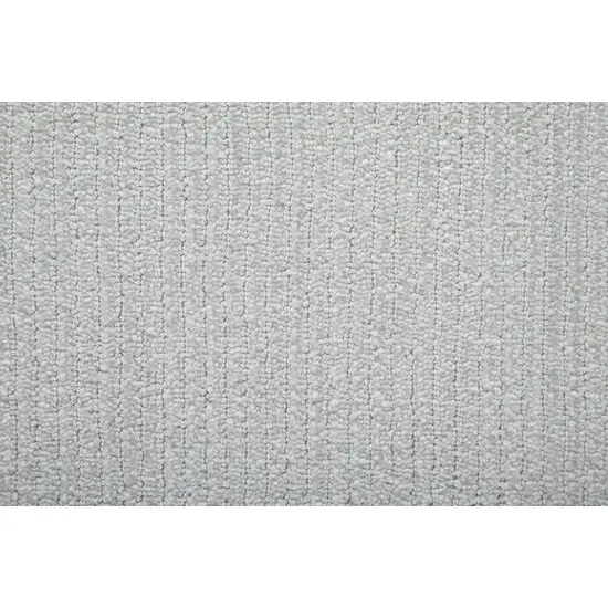 Silver Hand Woven Area Rug Photo 9