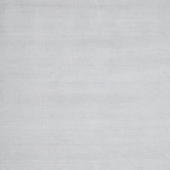 Silver Hand Woven Area Rug Photo 3