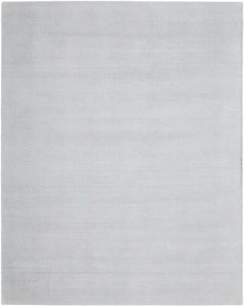 Silver Hand Woven Area Rug Photo 2