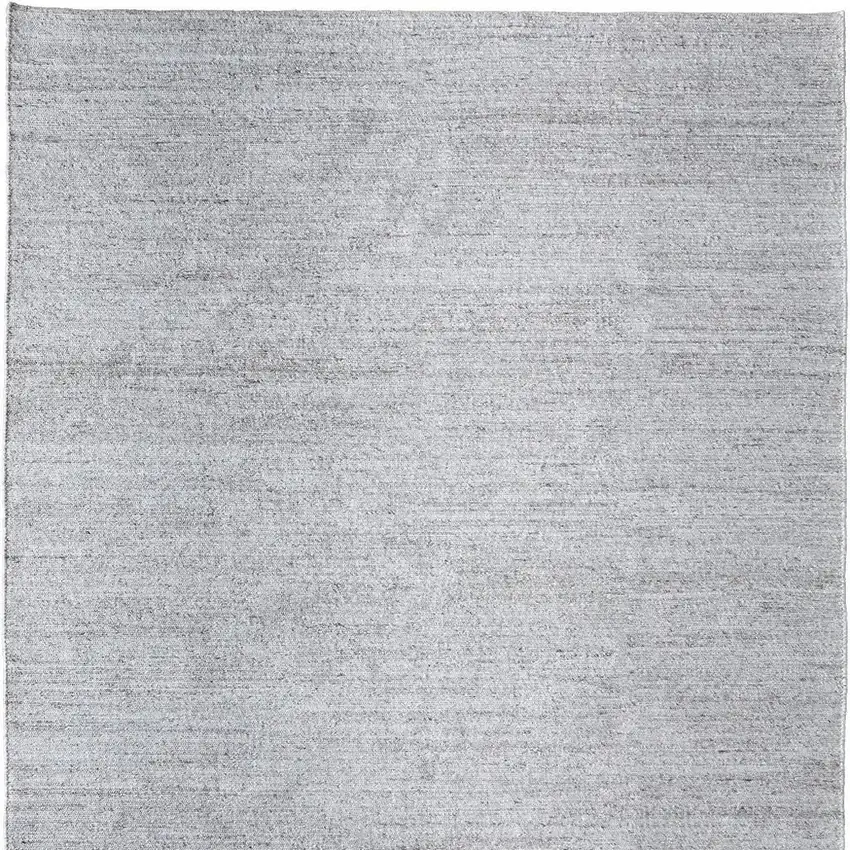 Silver Handmade Indoor Outdoor Area Rug Photo 2