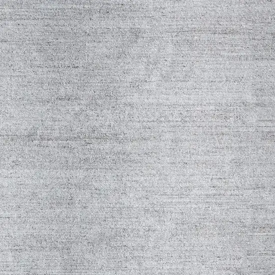 Silver Handmade Indoor Outdoor Area Rug Photo 2