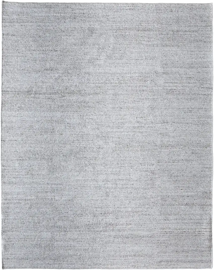 Silver Handmade Indoor Outdoor Area Rug Photo 1