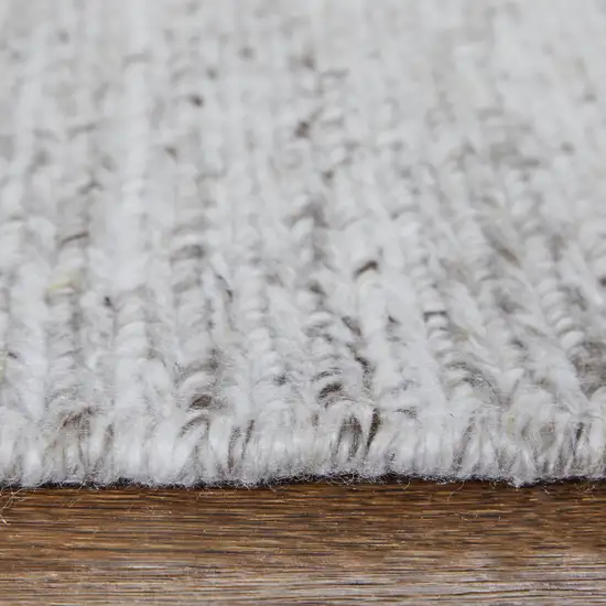Silver Handmade Indoor Outdoor Area Rug Photo 8