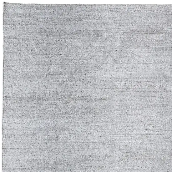Silver Handmade Indoor Outdoor Area Rug Photo 2
